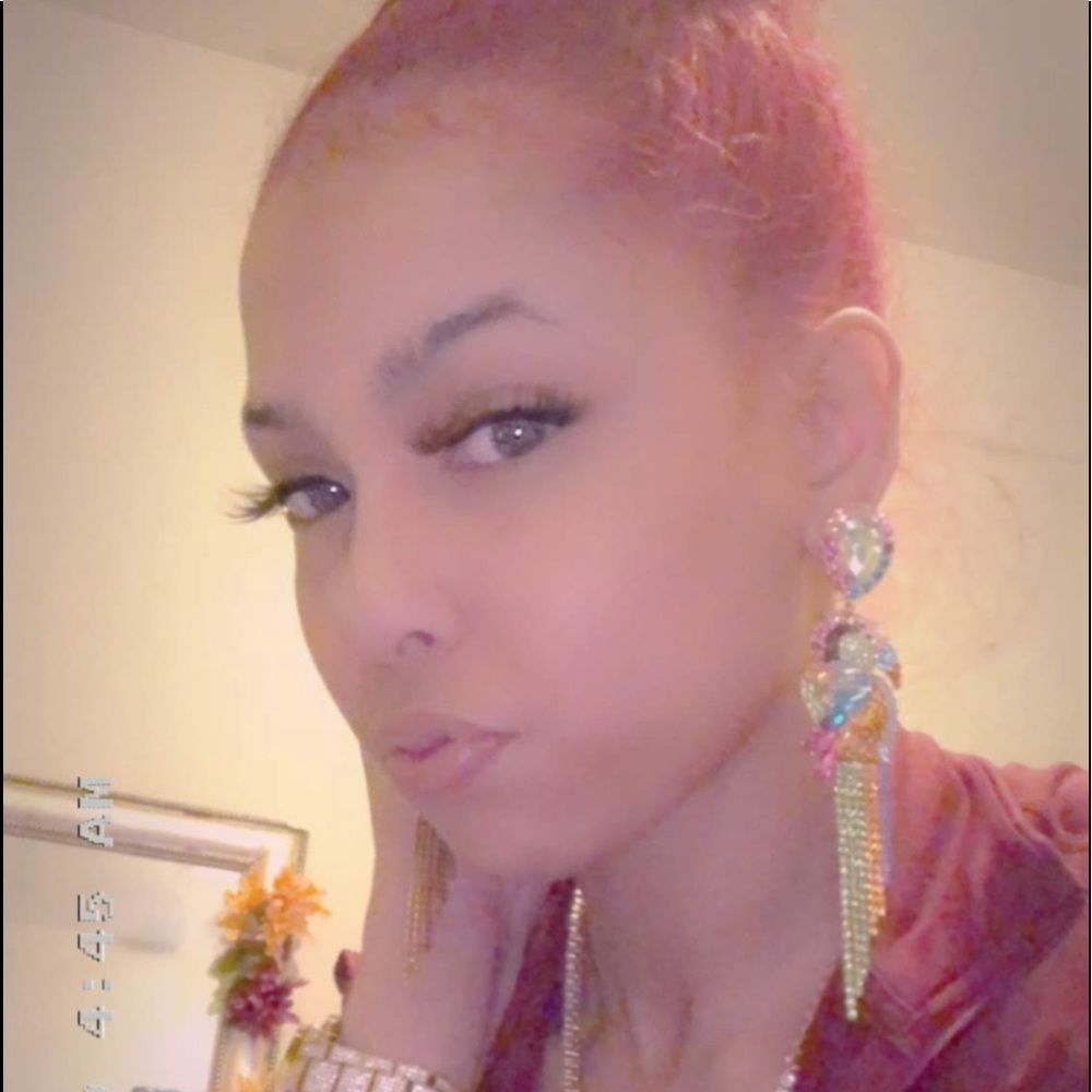 Multicolored bird earrings